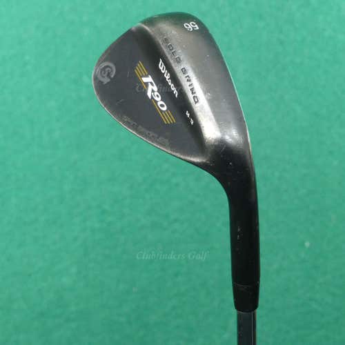 Wilson R90 Sole Grind Spin Grooves 56-12 56 SW Sand Wedge Stepped Steel Stiff
