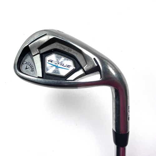 Callaway Rogue Pitching Wedge PW True Temper Dynamic Gold Wedge Steel Mens RH