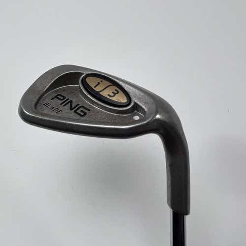 Ping i3 Blade Lob Wedge LW White Dot 3* Up Cushin JZ Stiff Steel Mens RH
