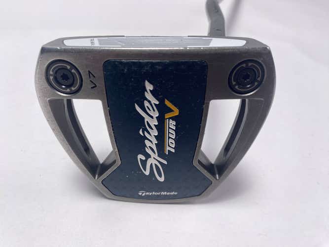 TaylorMade Spider Tour V Double Bend Putter 34" Superstroke Pistol 1.0 Mens RH