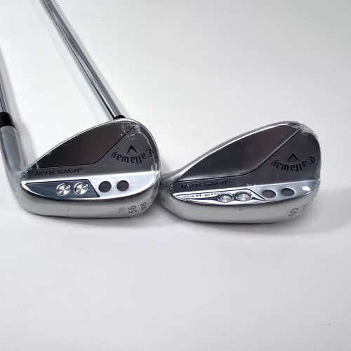 Callaway Jaws Raw Chrome Wedge Set 56* 10 | 60* 12 TT DG Spinner Wedge RH NEW