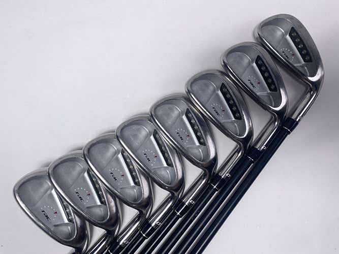 TaylorMade Rac OS Iron Set 3-PW Stiff Graphite Mens RH