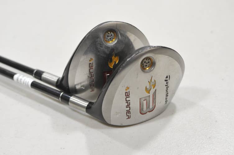 TaylorMade Burner High Launch 3 and 5 Fairway Wood Set Regular Graphite #228038
