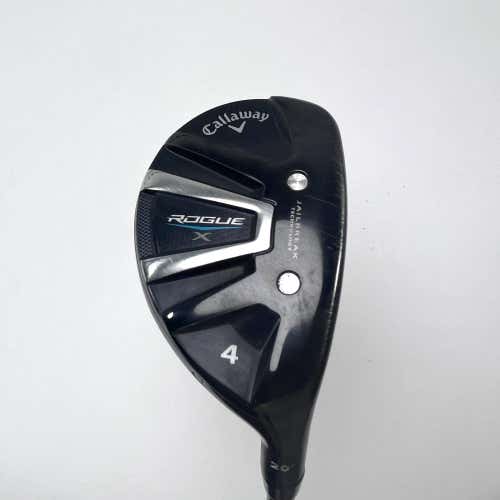 Callaway Rogue X 4 Hybrid 20* Aldila Synergy 60g Regular Graphite Mens RH