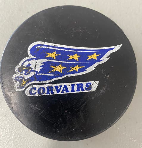 Caledonia Corvairs puck OHA JrC