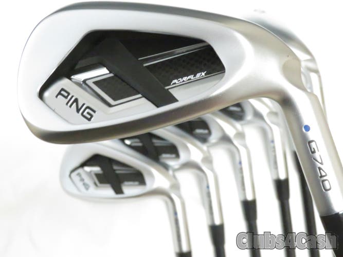 PING G740 Irons Blue Dot UST Mamiya Recoil DART 65 F2 5-P+U SENIOR  +1/2" TALL