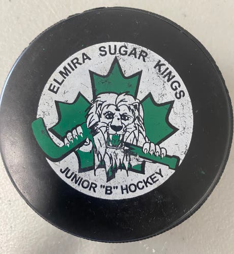 Elmira Sugar Kings puck OHA JrB