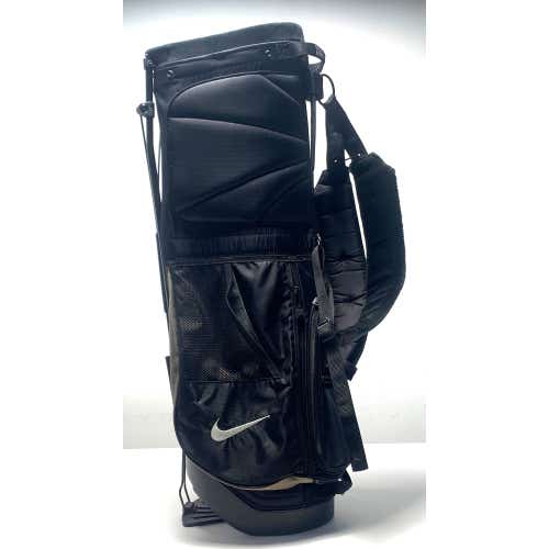 Nike Stand Bag Black 4-Way Divide Dual Strap Golf Bag