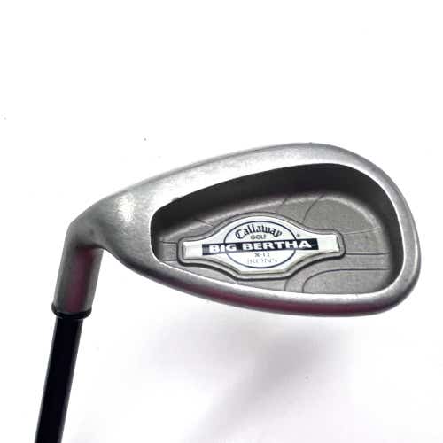 LEFTY Callaway X-12 Pitching Wedge PW RCH 96 96g Regular Graphite Mens LH