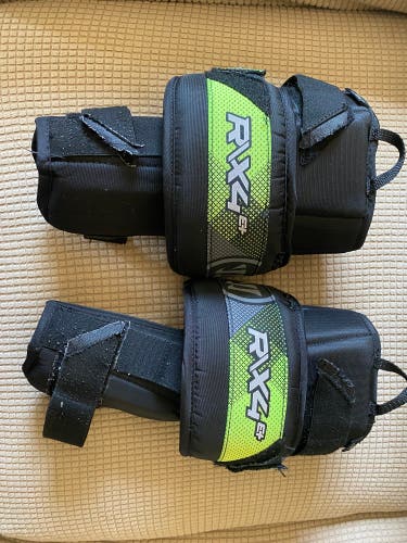 Medium Warrior Ritual X4 E Goalie Leg Pads (Used)