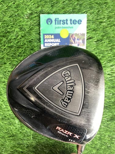 Callaway RAZR X Black Driver 11.5* With Motore F8 Ladies Graphite Shaft