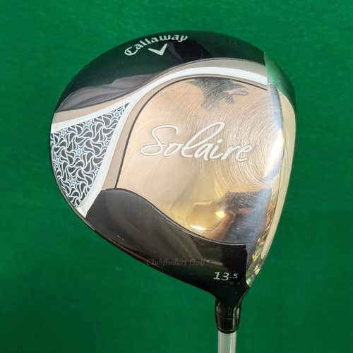 Lady Callaway Solaire Black 2024 13.5 Driver Factory Graphite Ladies