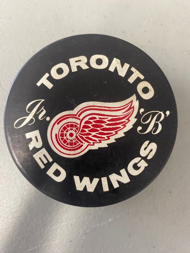 Toronto Red Wings puck OHA JrB