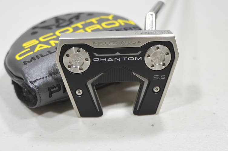 Titleist 2024 Scotty Cameron Phantom 5.5 33" Putter RH Steel with Cover #227753