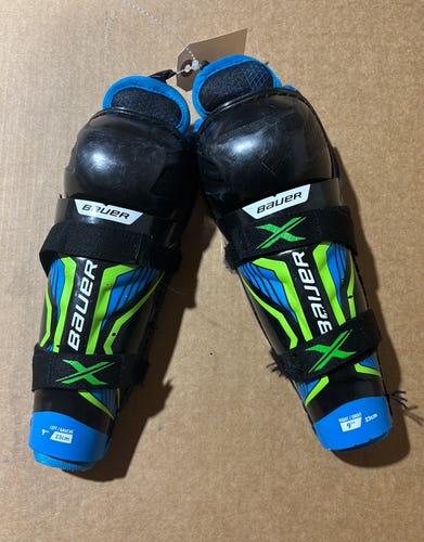 Youth Bauer X Shin Pads 9" (Used)
