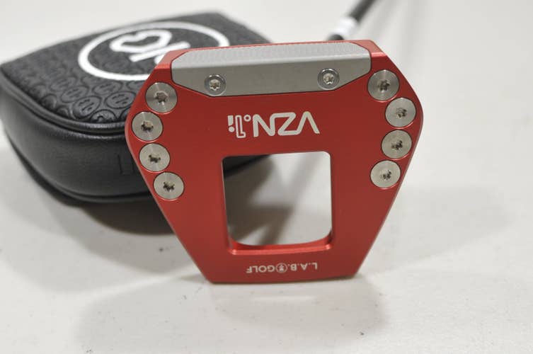 LAB Golf VZN.1i Red 33.5" 72* Putter RH Accra Graphite with Cover #227748
