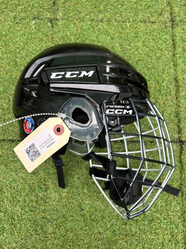 Black Small CCM Tacks 910 Helmet (Used)