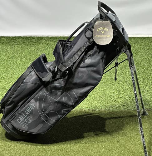 Callaway Fairway C Stand Carry Double Strap Golf Bag 4-Way Special Ops Camo NEW