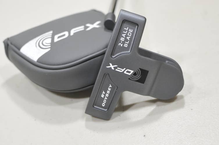 Odyssey DFX 2-Ball Blade CH 2025 35" Putter RH Steel with Cover #228612
