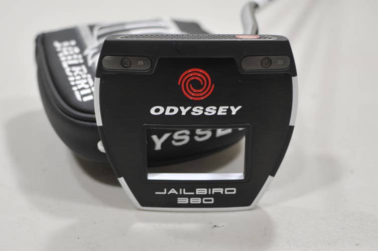 Odyssey Jailbird 380 Microhinge 39" Putter RH Steel with Cover  #228528