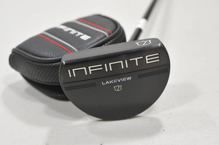 Wilson Infinite Zero Torque Lakeview 34" Putter RH Steel with Cover  #228288