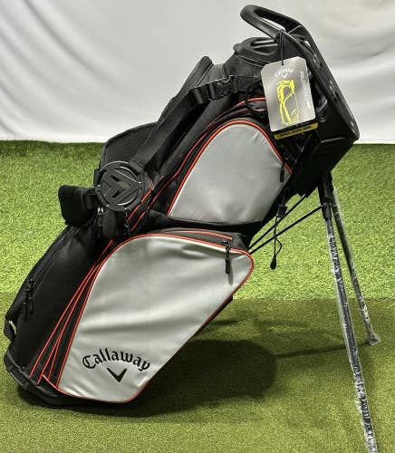 Callaway Fairway 14 Double Strap Stand Carry Golf Bag 14-Way Hard Goods 26 NEW
