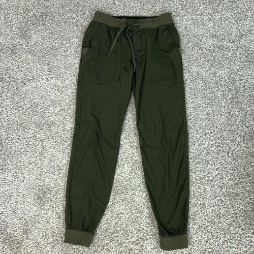 Lululemon Pants Mens Medium Green ABC Warpstreme Joggers Workout Gym Casual Logo
