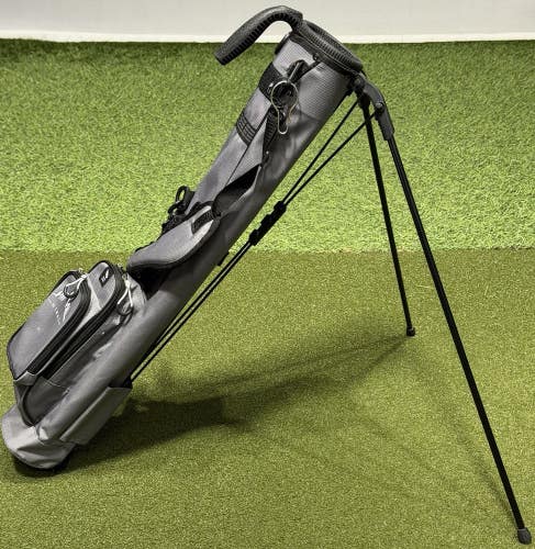 UniHimal Golf Lightweight Carry Sunday Stand Walking Bag Gray 2-Way Divider
