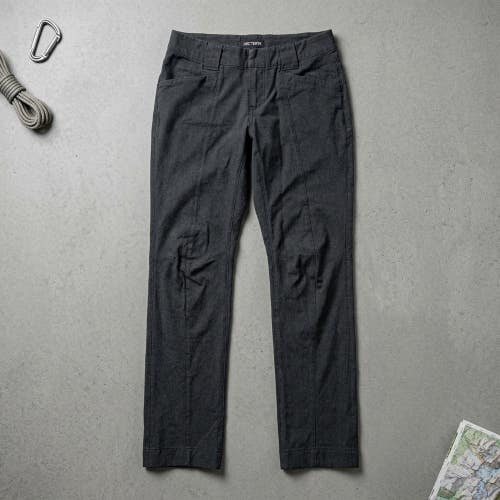 Arc'teryx Womens Size 6 Charcoal Grey Dress Pants Corporate Gorpcore Techwear