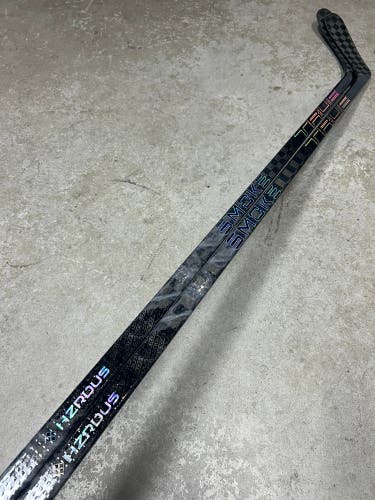 2 PACK 100 Flex P90TM Nitro Wrapped As Hzrdus Smoke Senior True Left Hand Hague NHL Pro Stock (New)