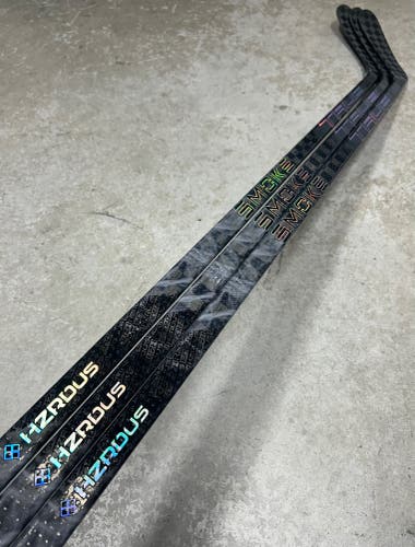 3 PACK 100 Flex P90TM Nitro Wrapped As Hzrdus Smoke Senior True Left Hand Hague NHL Pro Stock (New)