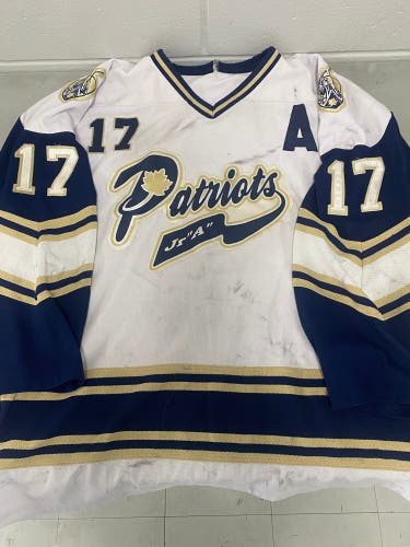 Toronto Patriots Jersey #17 OHA JrA game
