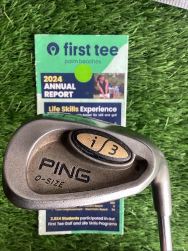 Ping i3 O-Size Black Dot LW Lob Wedge With JZ Stiff Steel Shaft