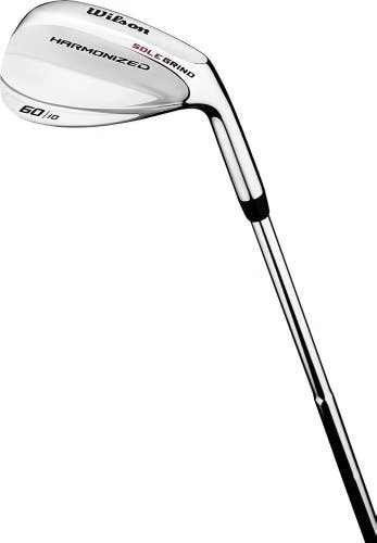 Wilson Golf Harmonized Sole Grind Golf Lob Wedge, Steel, 60-Degree | Left-Handed