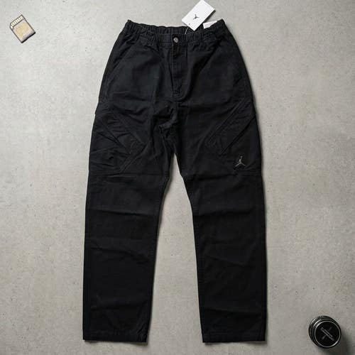 NWT Jordan Cargo Pants Black Mens Small Streetwear Techwear Utility FV7255-010