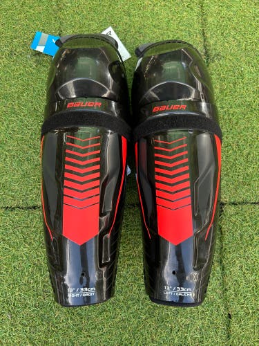 Junior Bauer Lil Sport Shin Pads 13" (New)