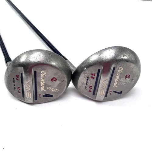 Cleveland Vas 4 & 7 Fairway Wood Set 16* | 22* HET Regular Graphite Mens RH