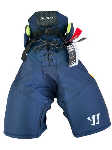 Warrior Alpha Atlanta Gladiators Pro Stock Hockey Pants Small Navy (New) 3488