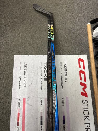 Senior CCM JetSpeed FT7 Pro Left Hand Hockey Stick P90TM 85 Flex (2-Pack)