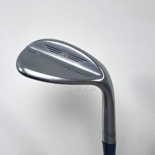 Titleist Vokey SM9 Tour Chrome Lob Wedge LW 58* 12 Bounce D-Grind SM9 Wedge RH