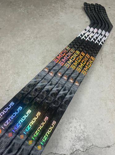 6 PACK 70 Flex P92 Nitro Wrapped As Hzrdus Smoke Senior True Left Hand NCAA Pro Stock (New)