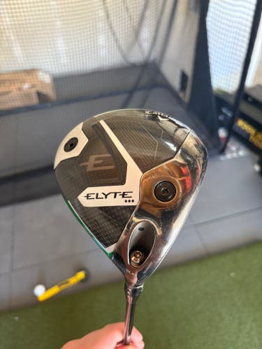 Men's 2025 Callaway Elyte Triple Diamond Right Handed Driver Extra Stiff Flex 9 Loft 45.5" (Used)
