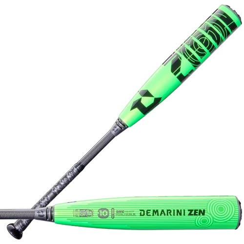 New 2026 DeMarini CF Zen Composite USSSA Certified Bat (-10) 28/18