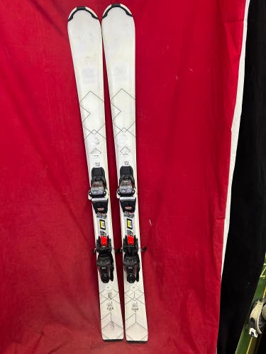 Volkl flair all mountain 144cm skis, Marker FDT 10 binding range: 260-388mm, 80 center, R11.5