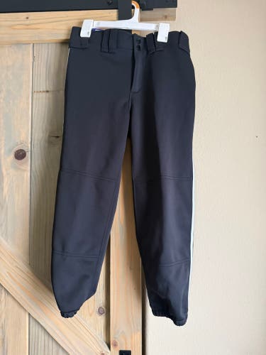 Black Women's Small Adult Mizuno Game Pants (New)