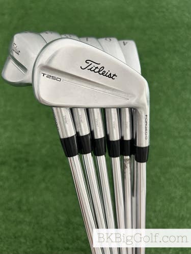 Titleist T250 25 Forged Iron Set 4-P / Project X LZ 6.0 Stiff