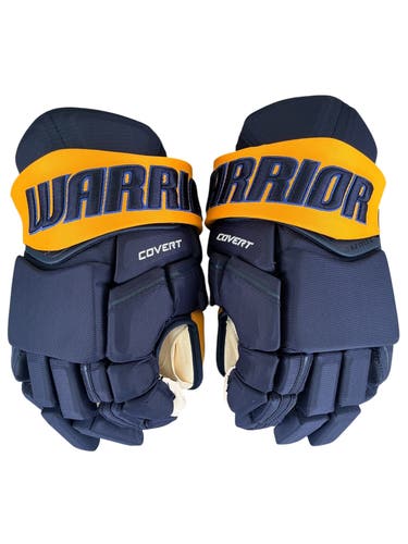 Warrior Covert Pro Atlanta Gladiators Pro Stock Hockey Gloves 13” Navy (New) 3460