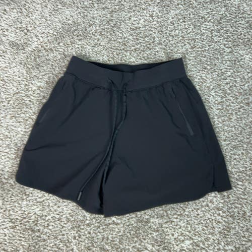Lululemon Shorts Women 4 Black Activewear Running Gym Workout License to Train 4