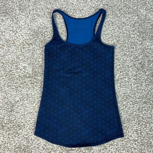 Lululemon Tank Top Womens Small Blue Yoga Workout Racerback Stretch Gym Sports