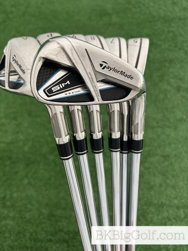 Taylormade Sim Max Iron Set 5-A / KBS Max MT 85 Stiff